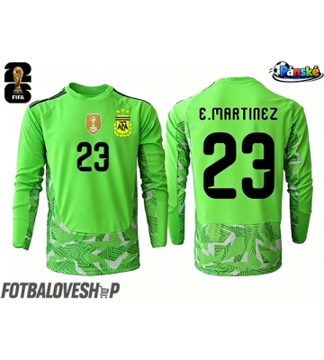 Argentina Emiliano Martinez #23 Brankářské Venkovní Dres MS 2026 Dlouhý Rukáv